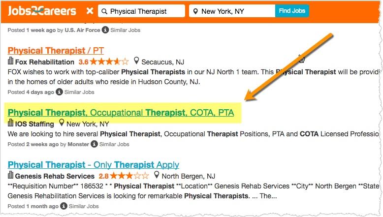 Occupational Therapist Job Description