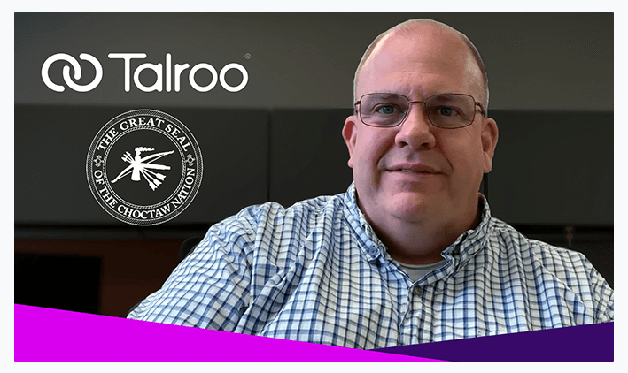 Talroo Choctaw Nation video testimonial.