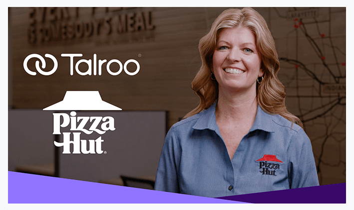 Talroo Pizza Hut video testimonial.