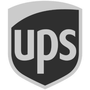 UPS Black and White Logo