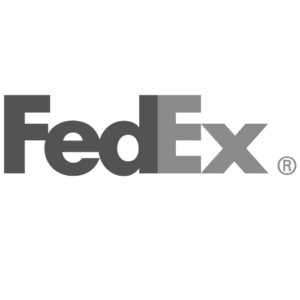 Fedex Black and White Logo