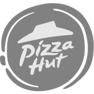 Pizza Hut Black and White Logo