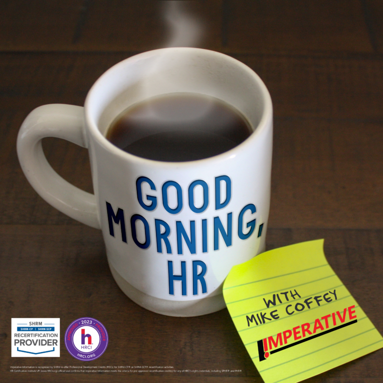 Good Morning HR podcast logo