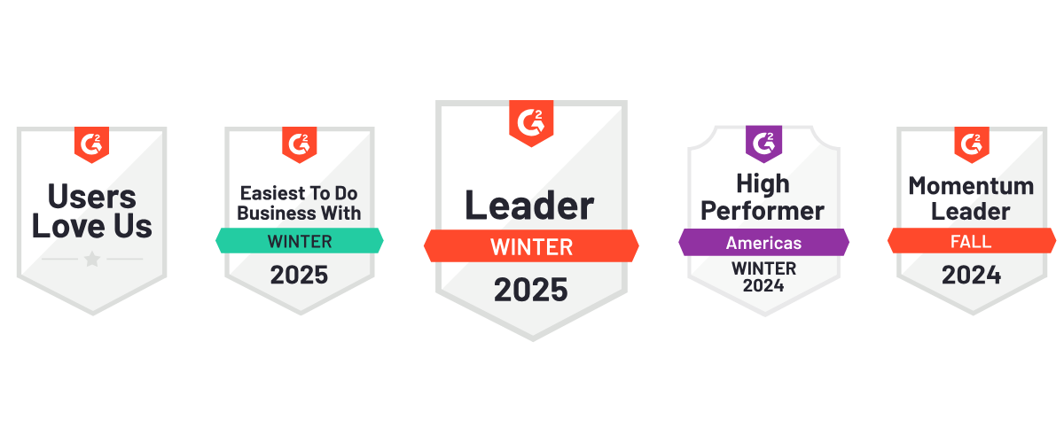 G2 Badges Awarded To Talroo