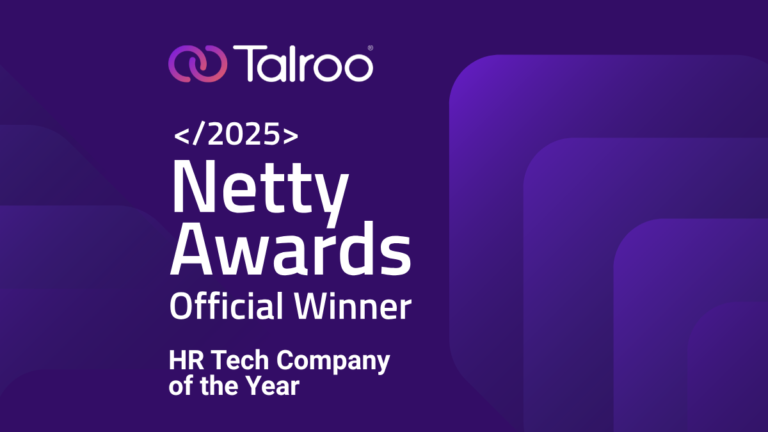 Talroo named the HR Tech Company of the Year 2025 by Netty Awards