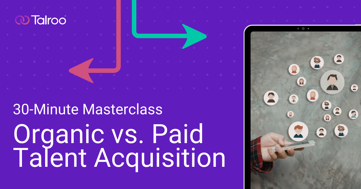 Organic vs Paid Talent Acquisition Title Image