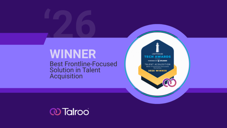 Talroo 2026 Best Frontline-Focused Solution in Talent Acquisition